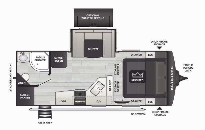 Used 2025 Keystone Cougar 22RBS available in Corinth, Texas