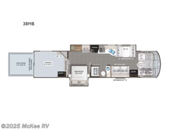 New 2024 Thor Motor Coach Outlaw 38MB available in Perry, Iowa