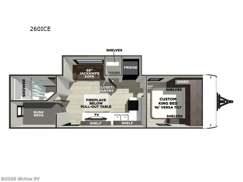 New 2026 Forest River Salem 260ICE available in Perry, Iowa