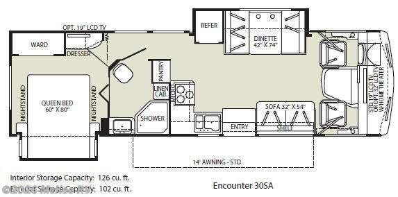 Used 2010 Fleetwood Encounter 30SA available in Perry, Iowa
