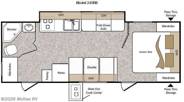 Used 2010 Keystone Passport 245RB available in Perry, Iowa