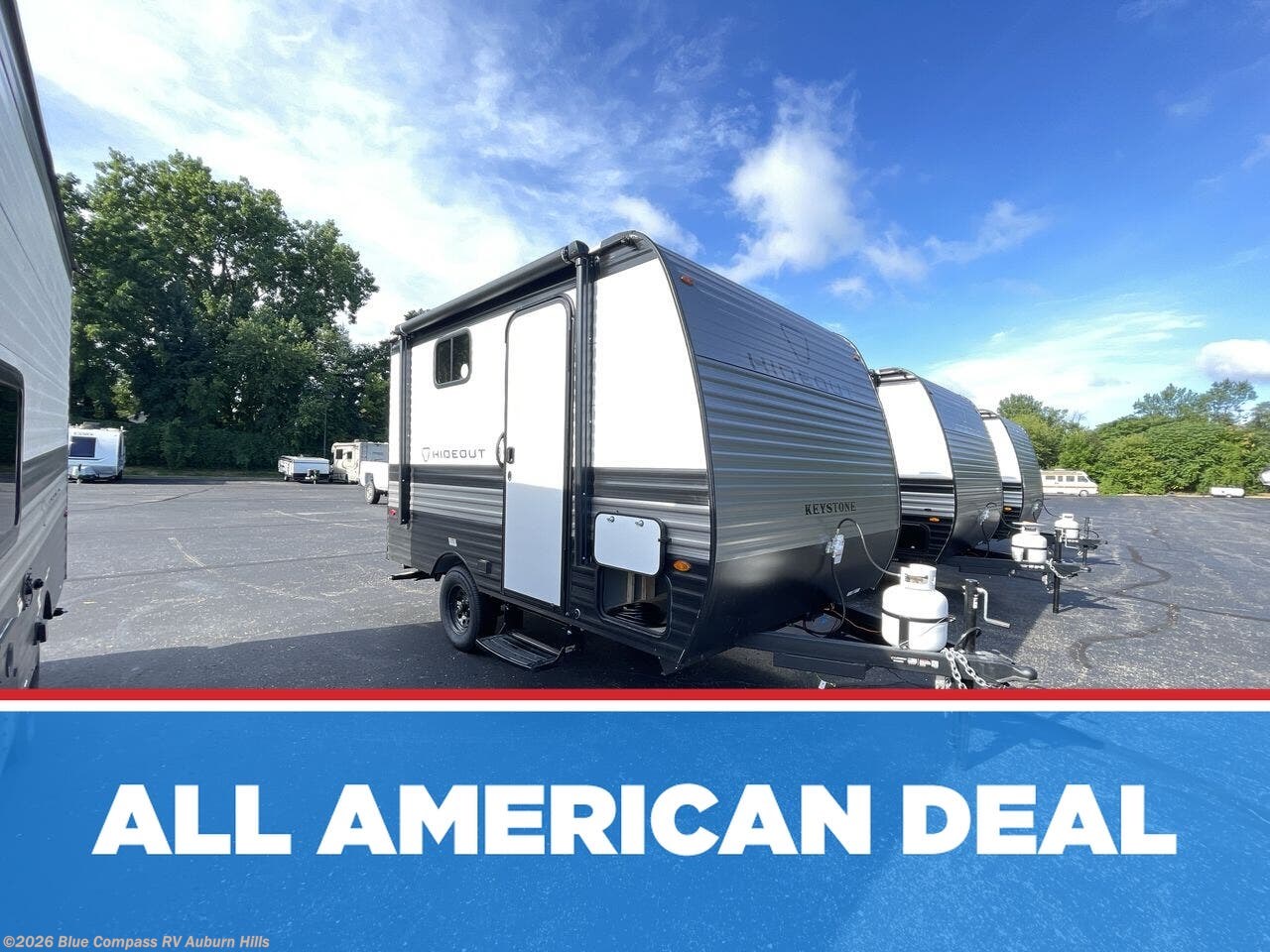 New 2026 Keystone Hideout Mini 130BH available in Auburn Hills, Michigan