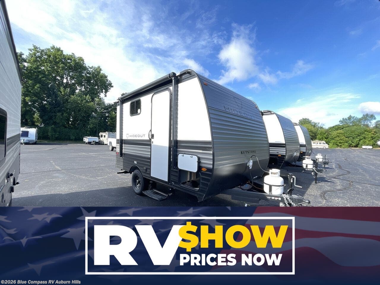 New 2026 Keystone Hideout Mini 130BH available in Auburn Hills, Michigan