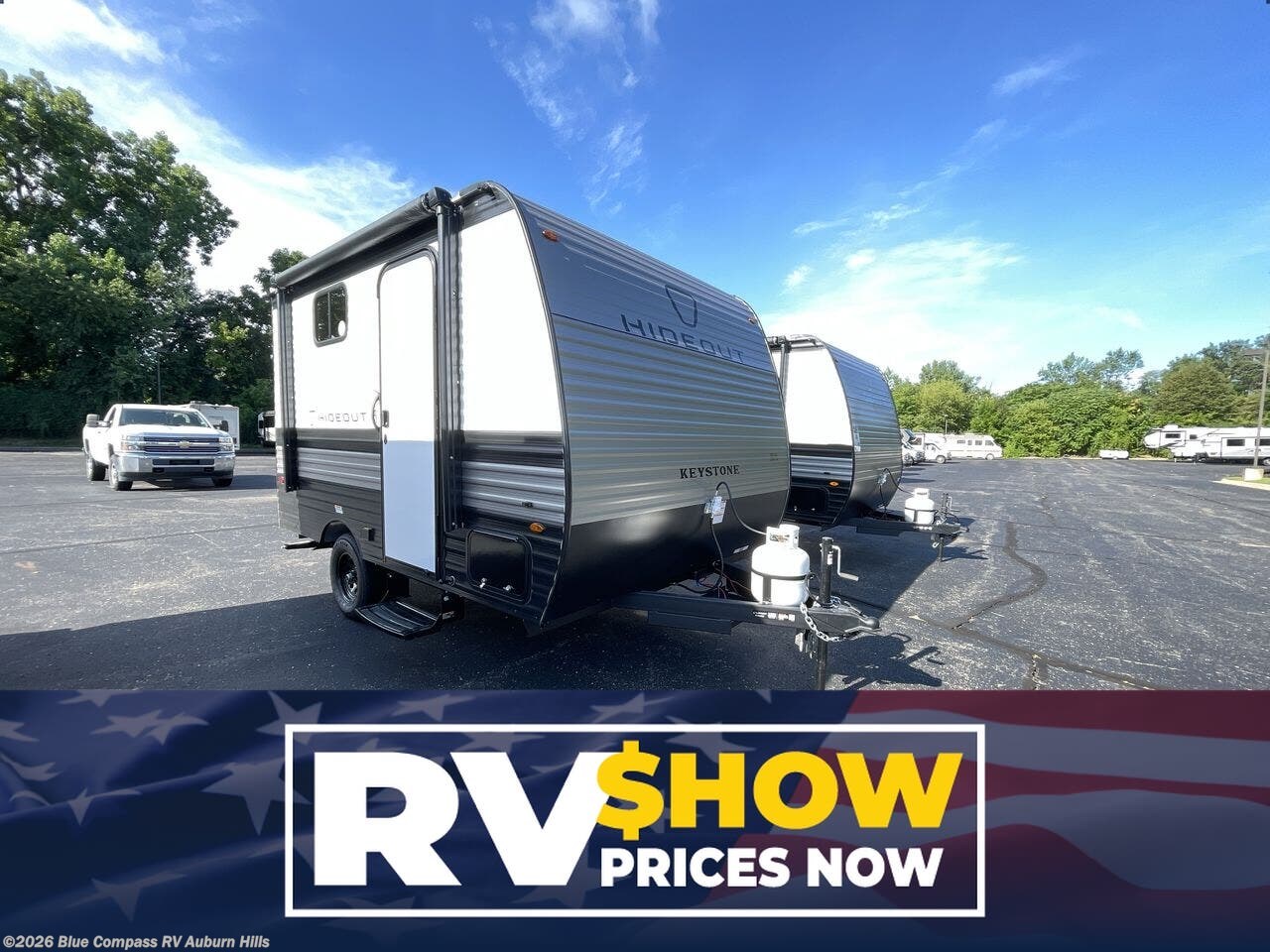 New 2026 Keystone Hideout Mini 130BH available in Auburn Hills, Michigan