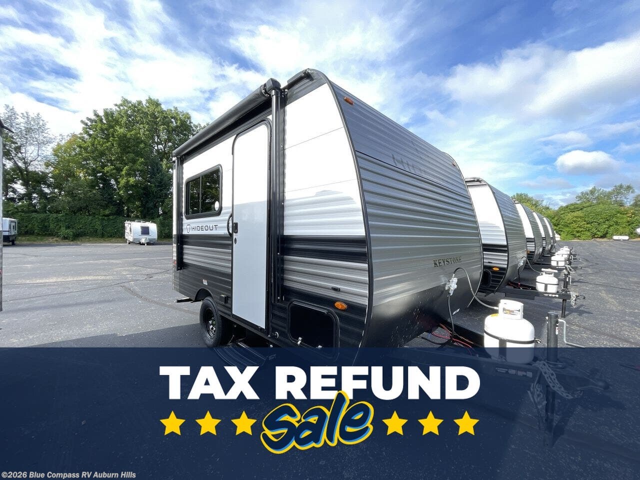New 2026 Keystone Hideout Mini 132RD available in Auburn Hills, Michigan