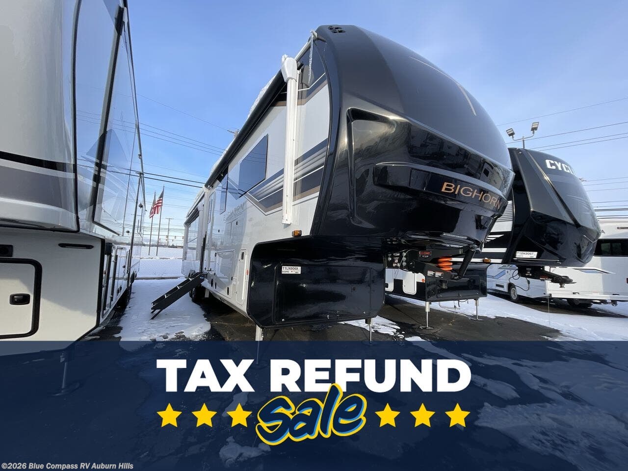 New 2026 Heartland Bighorn 38RE available in Auburn Hills, Michigan