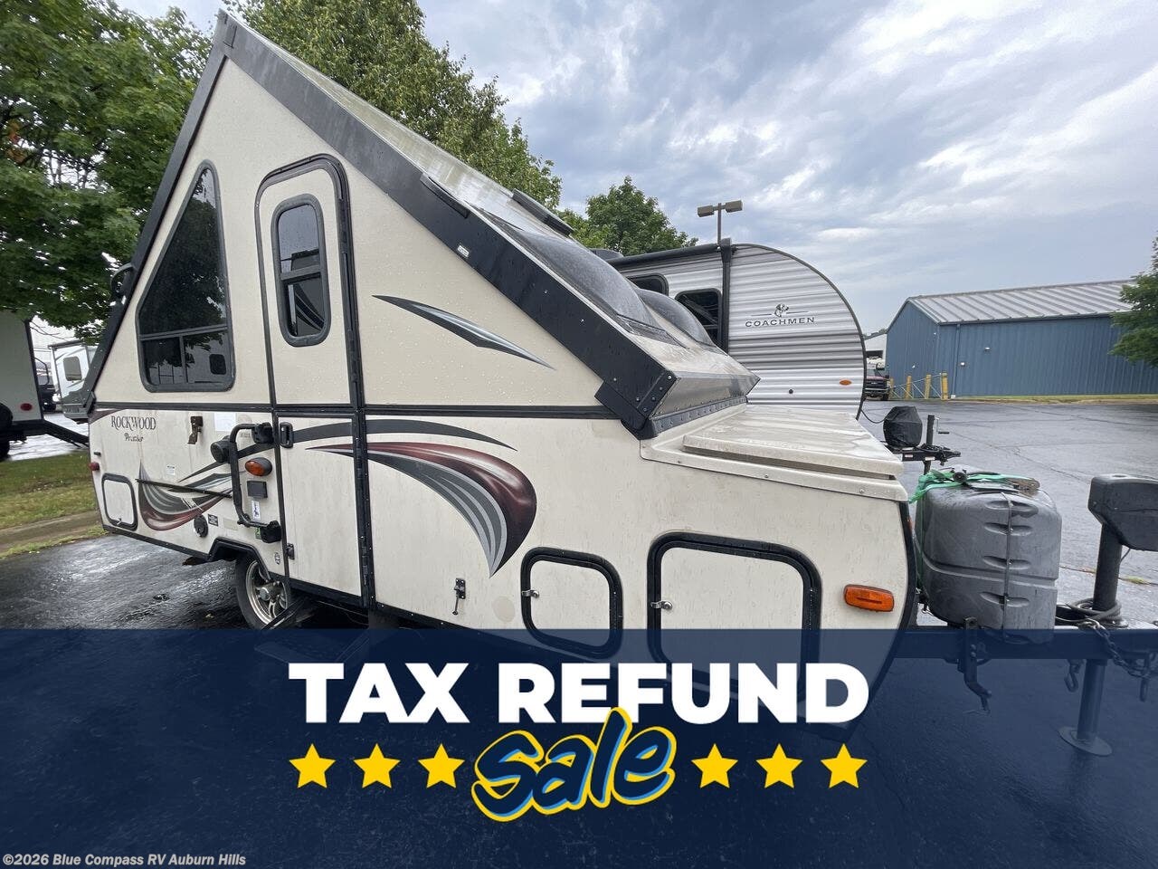 Used 2015 Forest River Rockwood Hard Side 122A available in Auburn Hills, Michigan