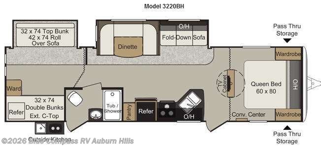 Used 2015 Keystone Passport 3220BH Grand Touring available in Auburn Hills, Michigan