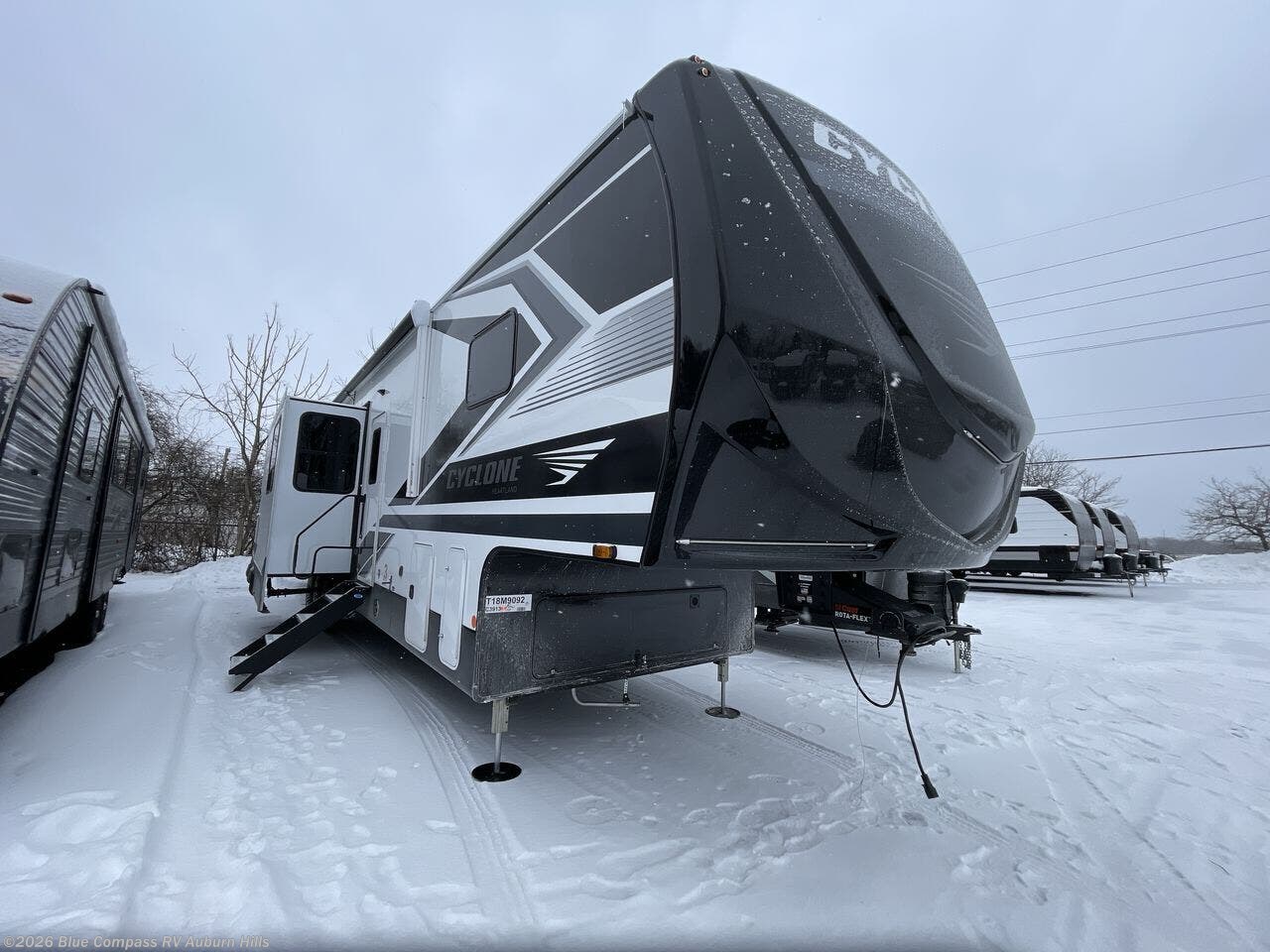 New 2026 Heartland Cyclone 3913 available in Auburn Hills, Michigan