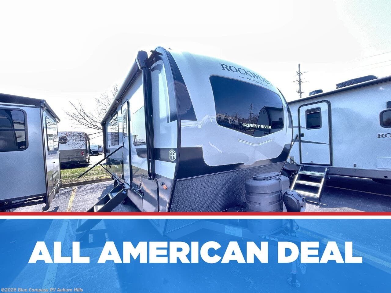 New 2026 Forest River Rockwood Mini Lite 2522FB available in Auburn Hills, Michigan