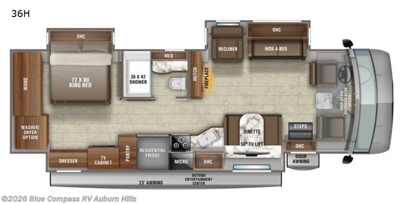 Used 2021 Jayco Precept Prestige 36H available in Auburn Hills, Michigan