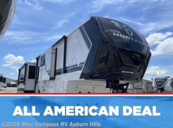 New 2026 Keystone Montana 3900RK available in Auburn Hills, Michigan