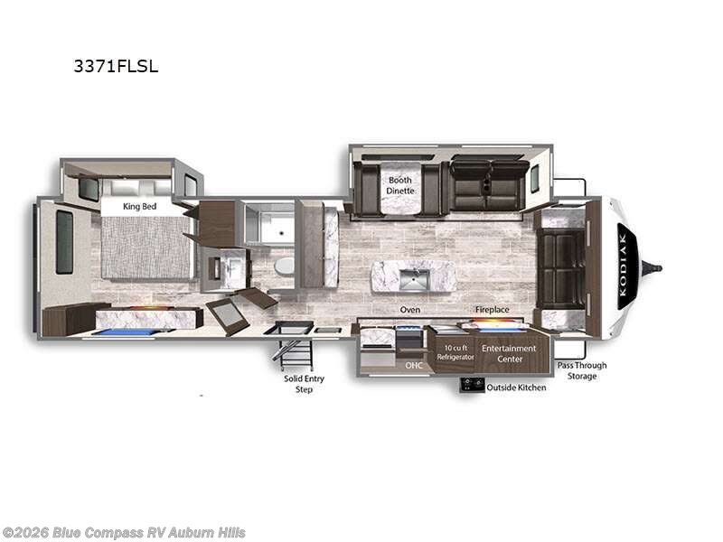 Used 2021 Dutchmen Kodiak 3371FLSL available in Auburn Hills, Michigan