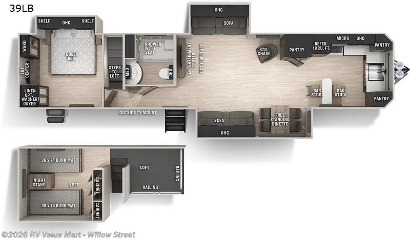 2022 Forest River Cherokee Destination Trailers 39LB