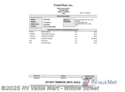 New 2025 Forest River Cherokee Grey Wolf 23MK available in Willow Street, Pennsylvania