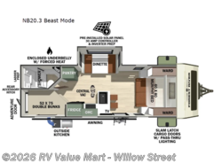 New 2026 Forest River No Boundaries NB20.3 Beast Mode available in Willow Street, Pennsylvania