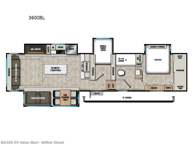 New 2026 Coachmen Chaparral 360IBL available in Willow Street, Pennsylvania