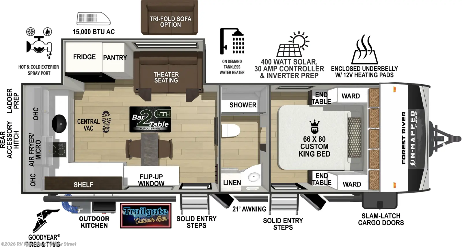 New 2027 Forest River  Un-Mapped 24RK available in Willow Street, Pennsylvania