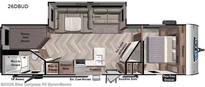 Used 2020 Forest River Salem 26DBUD available in Byron, Georgia