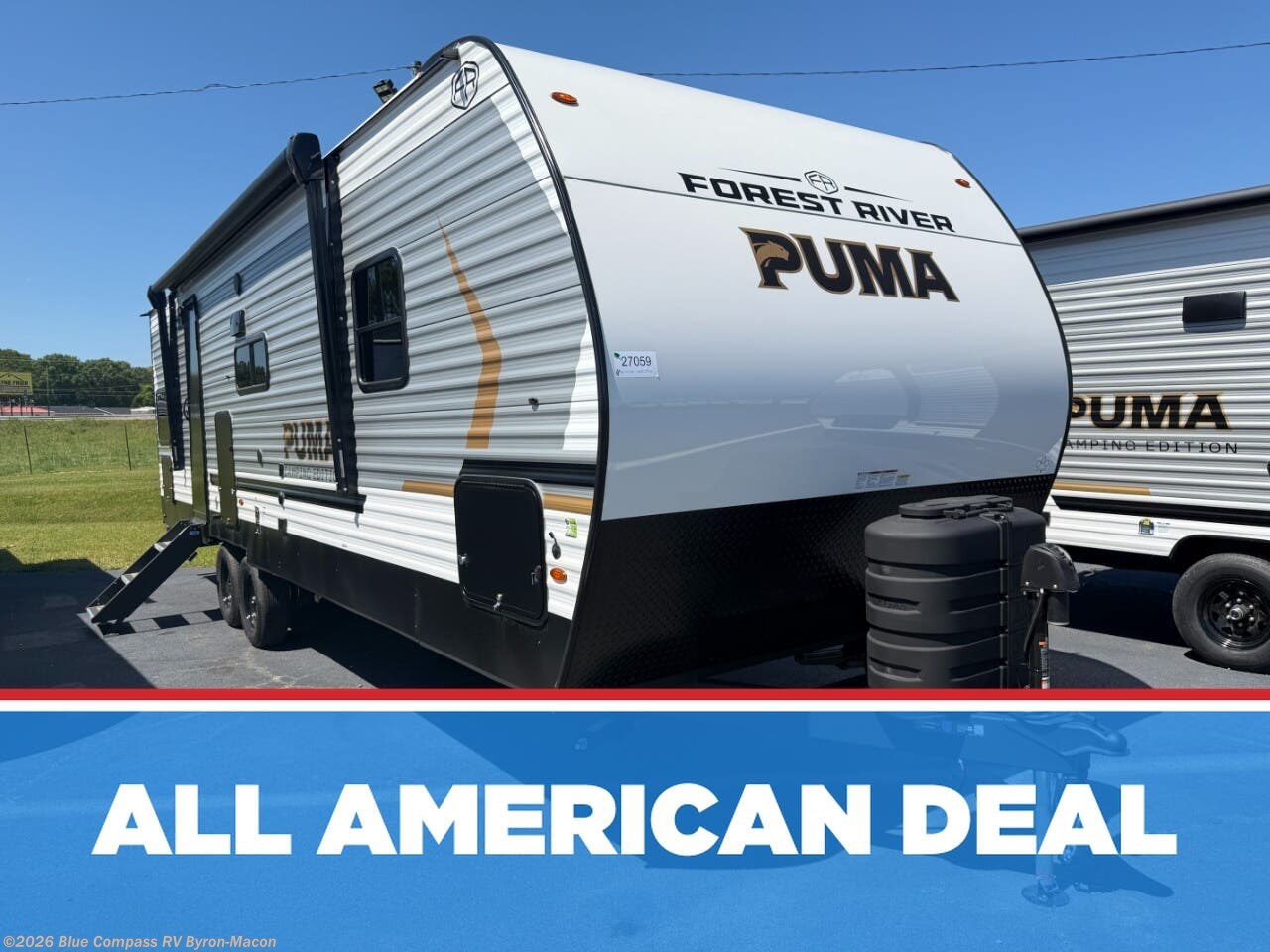 New 2026 Forest River Puma Camping Edition 263BHCE available in Byron, Georgia