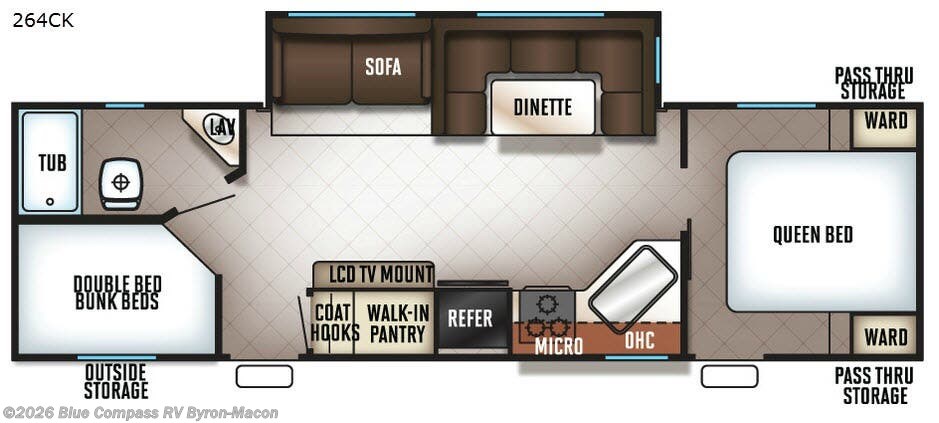 Used 2018 Forest River Cherokee 264CK available in Byron, Georgia