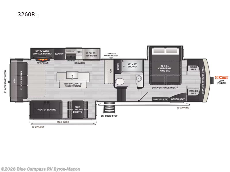 Used 2024 Keystone Arcadia 3260RL available in Byron, Georgia