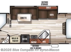 Used 2018 Forest River Cherokee Grey Wolf 26DBH available in Byron, Georgia