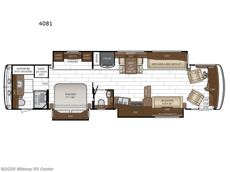 New 2026 Newmar Dutch Star 4081 available in Grand Rapids, Michigan