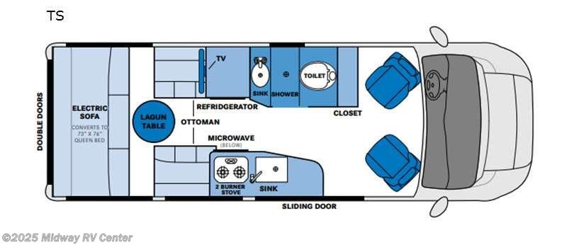 New 2026 Pleasure-Way Lexor TS  available in Grand Rapids, Michigan