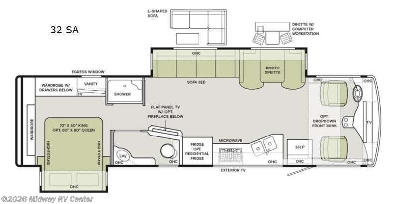 Used 2021 Tiffin Open Road Allegro 32 SA available in Grand Rapids, Michigan