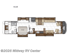 New 2027 Newmar Mountain Aire 4118 available in Grand Rapids, Michigan