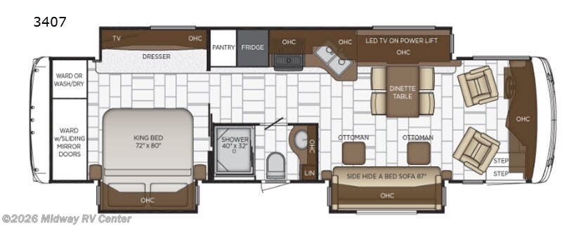 Used 2019 Newmar Ventana 3407 available in Grand Rapids, Michigan