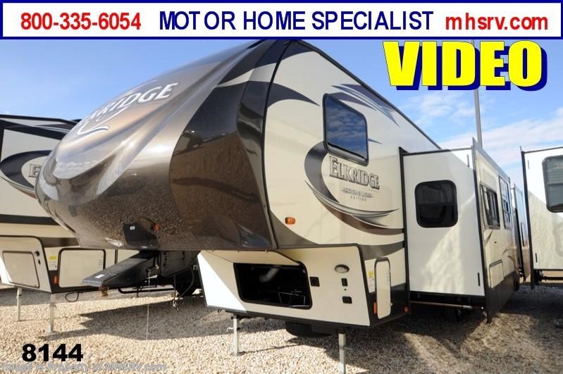 New 2014 Heartland  ElkRidge Extreme Light E30 Bunk Model W/2 Slides & Ext Kitc available in Alvarado, Texas