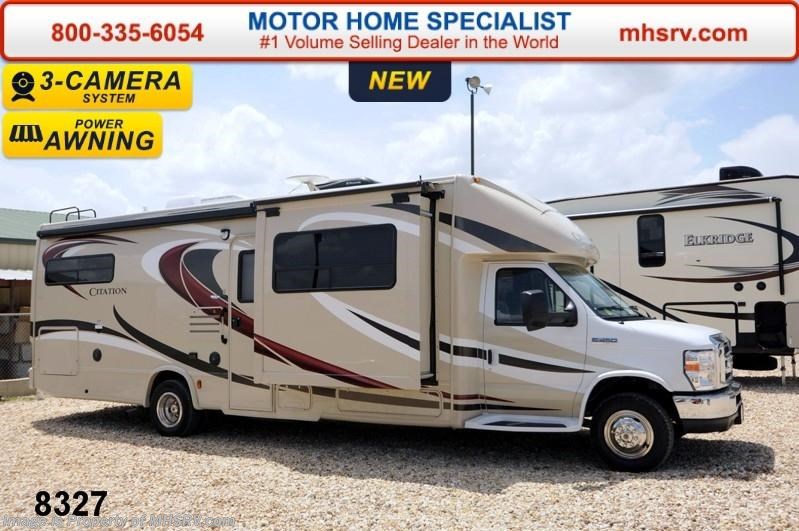 New 2015 Thor Motor Coach Chateau Citation 29TB W/3 Slides, 3 Cam, Pwr Awning available in Alvarado, Texas