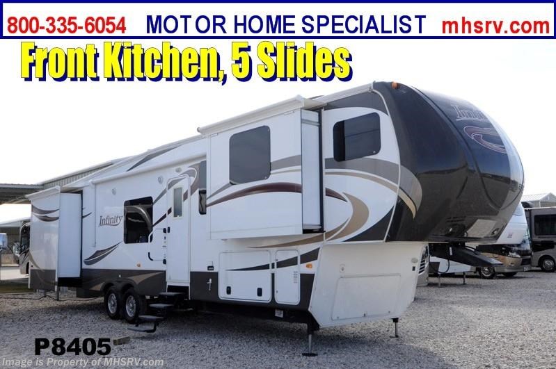 Used 2012 Dutchmen Infinity 3870FK W/5 Slides & Front Kitchen available in Alvarado, Texas