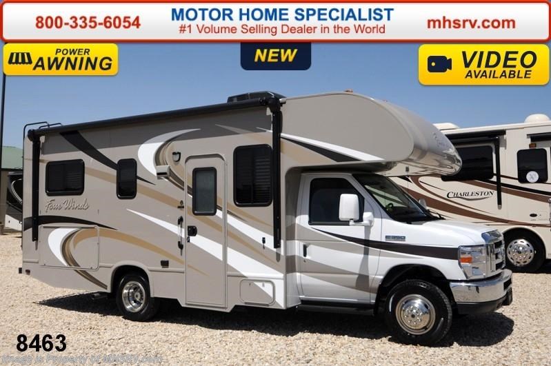 New 2015 Thor Motor Coach Four Winds 23U W/ Back Up Cam, Heated Tanks & Upgraded A/C available in Alvarado, Texas