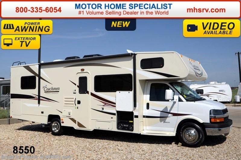New 2015 Coachmen Freelander  28QB Anni. W/Ext. TV, Pwr Awning, 15K A/C, AAS available in Alvarado, Texas