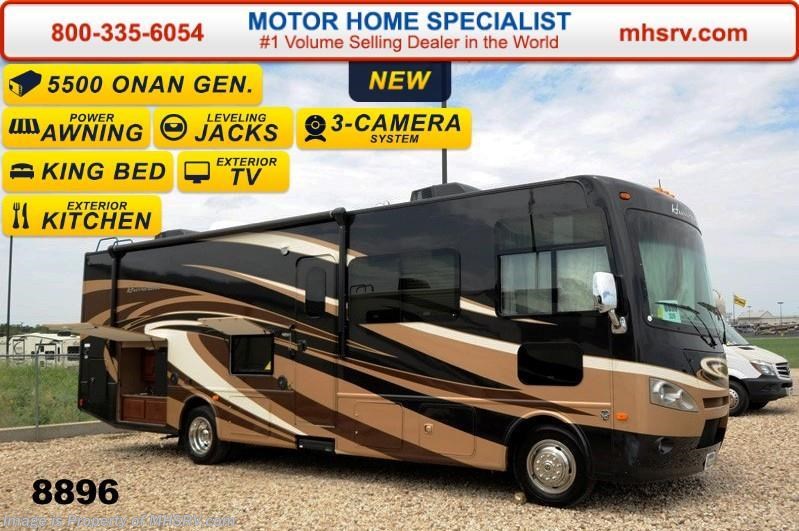 New 2015 Thor Motor Coach Hurricane 32N W/Full Body Paint, King Bed & Ext. Kitchen available in Alvarado, Texas