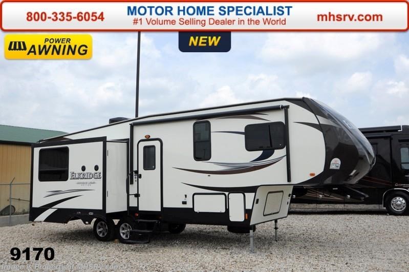 New 2015 Heartland  ElkRidge Xtreme Light E289 W/3 Slide, Upgraded A/C available in Alvarado, Texas