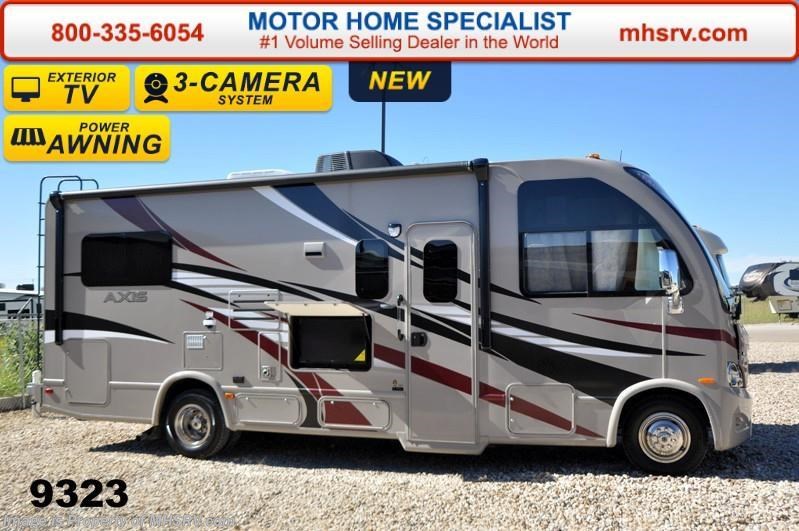 New 2015 Thor Motor Coach Axis 24.1 W/Slide, IFS, 3 TV , 4 Bed & 15K BTU A/C available in Alvarado, Texas