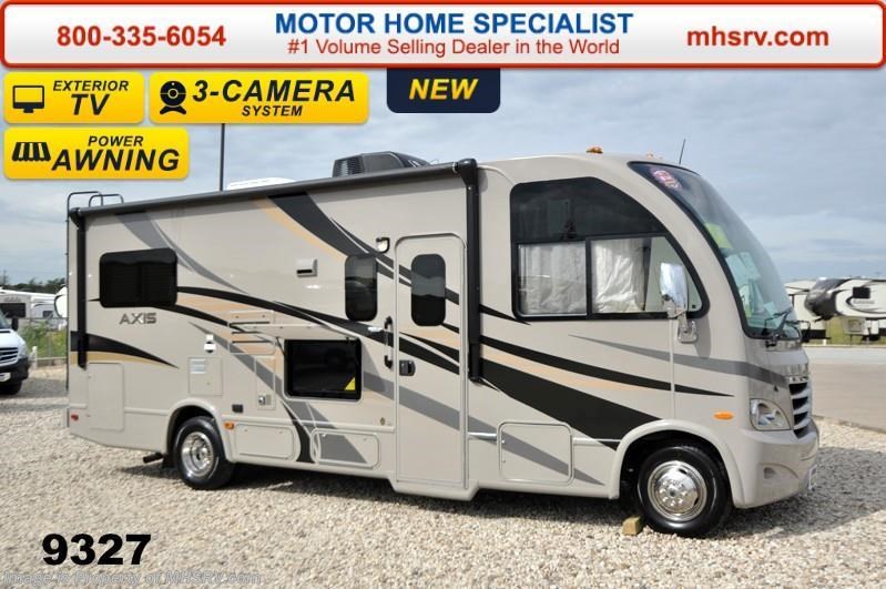 New 2015 Thor Motor Coach Axis 24.1 W/Slide, IFS, 3 TV , 4 Bed & 15K BTU A/C available in Alvarado, Texas