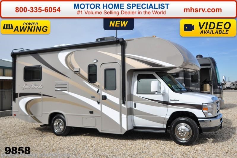 New 2015 Thor Motor Coach Four Winds 22E W/Heated Tanks, Power Awning & Back Up Cam available in Alvarado, Texas
