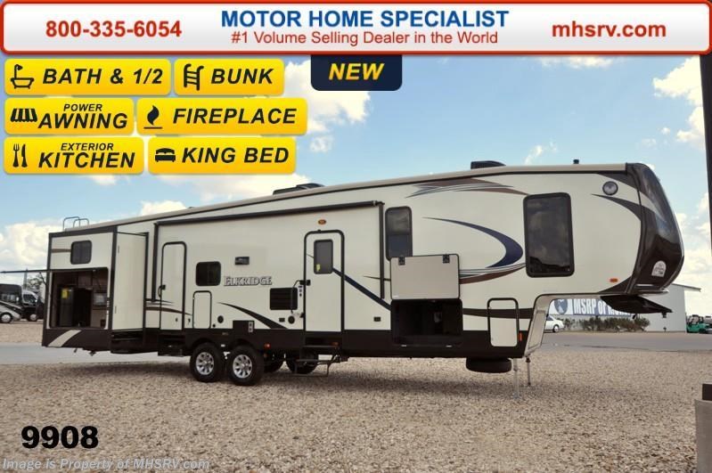 New 2015 Heartland  ElkRidge 37ULTIMATE 4 Slides, King, 2nd A/C & Ext Kitchen available in Alvarado, Texas