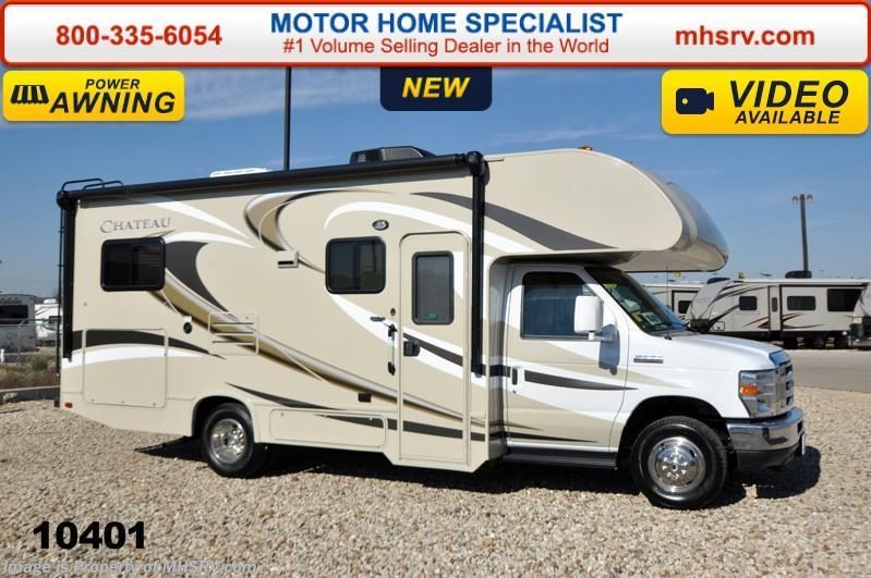 New 2015 Thor Motor Coach Chateau 24C W/Slide, Power Awning & 3 Cam available in Alvarado, Texas