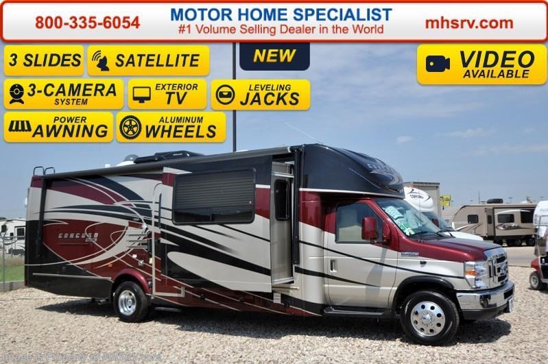 New 2016 Coachmen Concord 300TS W/Jacks, Sat, Alum. Wheels, 3-Cameras available in Alvarado, Texas