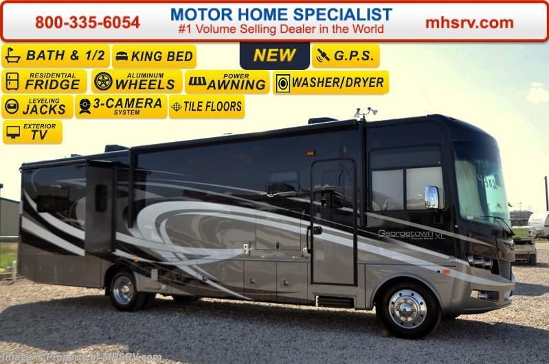 New 2016 Forest River Georgetown XL 369DS Black Diamond, Bath & 1/2, Res. Fridge, King available in Alvarado, Texas