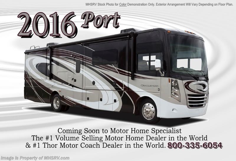 New 2016 Thor Motor Coach Challenger 37TB Bath & 1/2, Bunkbeds, King & Res. Fridge available in Alvarado, Texas