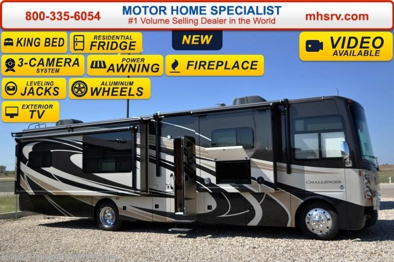 New 2016 Thor Motor Coach Challenger 37KT W/ 40 inch TV, King Bed & Res. Fridge available in Alvarado, Texas