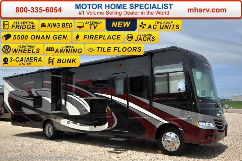 New 2016 Coachmen Encounter 36BH Bunks, MCDs, King, Res Fridge & Tile available in Alvarado, Texas