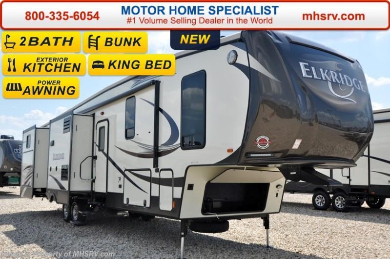 New 2016 Heartland  ElkRidge 38RSRT Resort W/2 A/C, 2 Full Baths, 2 Pane Window available in Alvarado, Texas